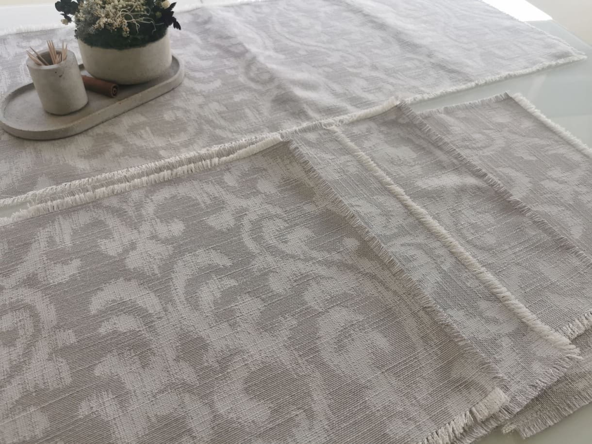 Balti Stalo padėkliukai su takeliu - Image 3